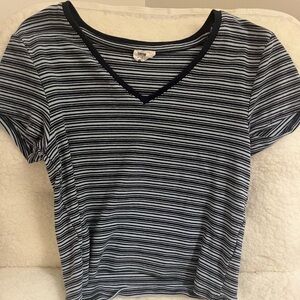 Striped baby tee